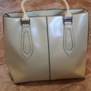 LIME Green  "Emilie M" Purse